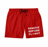 Thumbnail for Remove Before Flight Designed Swim Trunks & Shorts