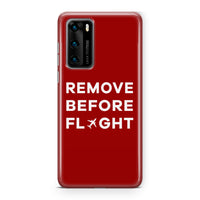 Thumbnail for Remove Before Flight Designed Huawei Cases