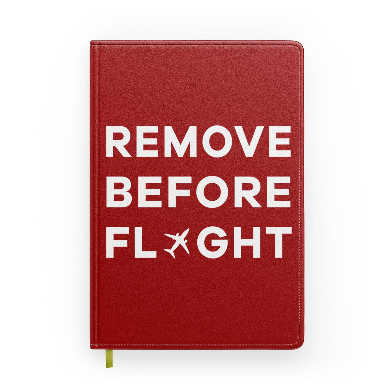 Remove Before Flight Designed Notebooks