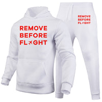 Thumbnail for Remove Before Flight Designed Hoodies & Sweatpants Set