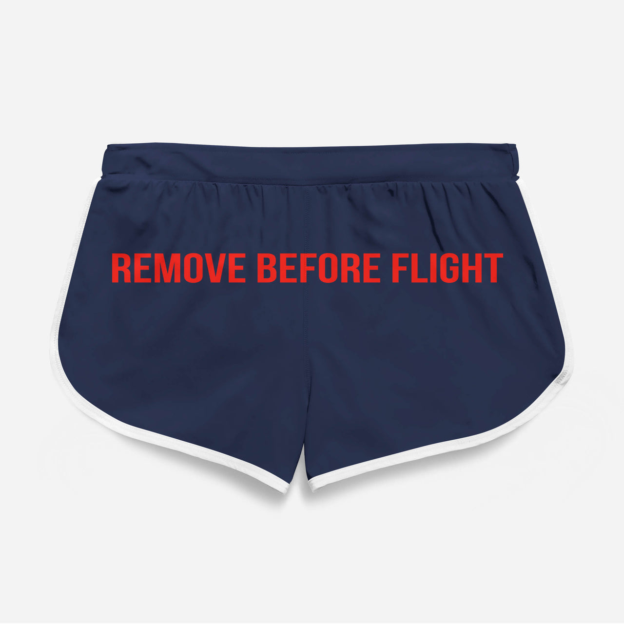 Remove Before Flight (2) Designed Women Beach Style Shorts