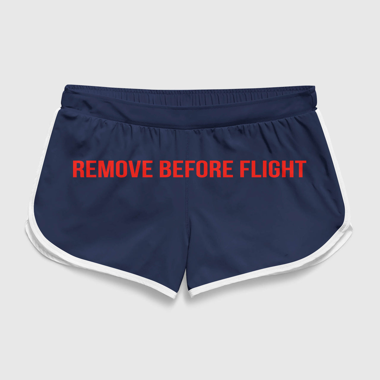 Remove Before Flight (2) Designed Women Beach Style Shorts