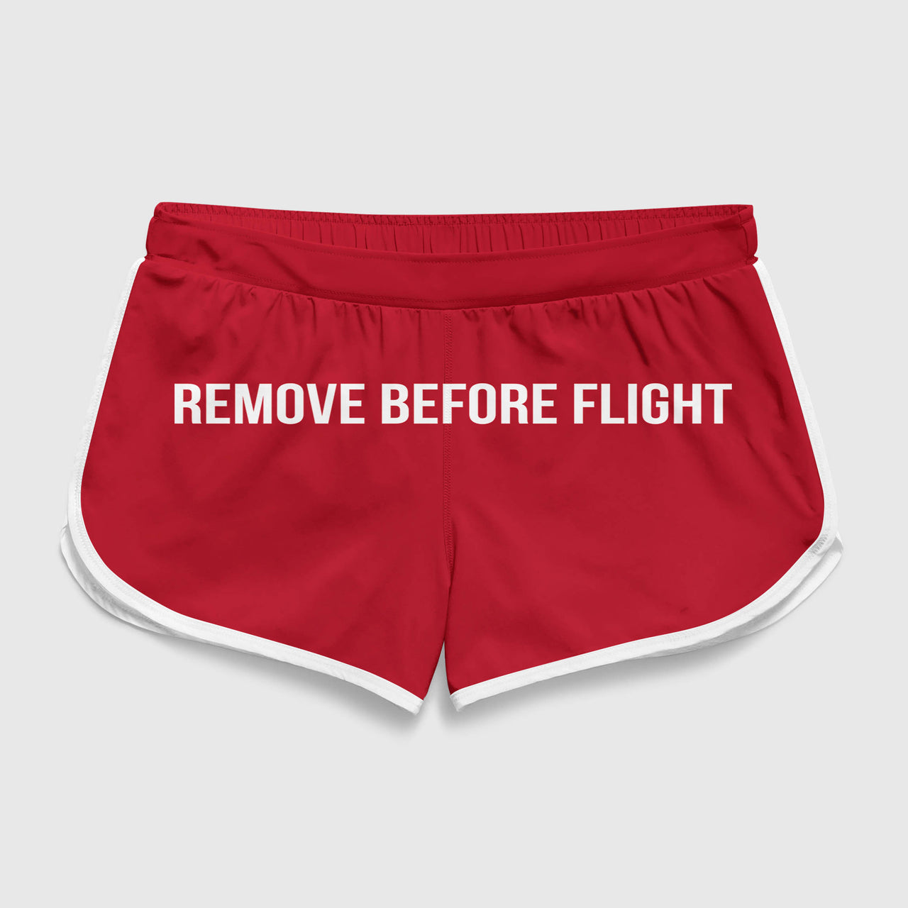 Remove Before Flight (2) Designed Women Beach Style Shorts