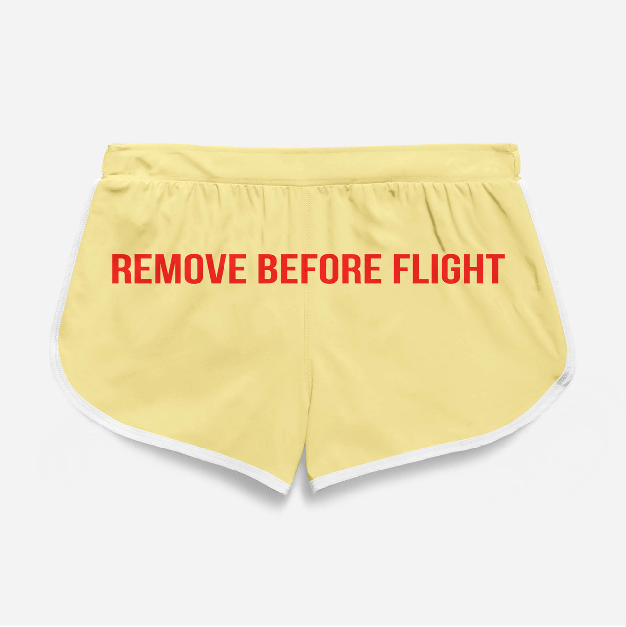 Remove Before Flight (2) Designed Women Beach Style Shorts
