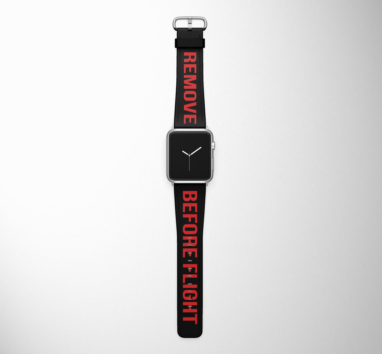 Remove Before Flight (Edition 2) Designed Leather Apple Watch Straps