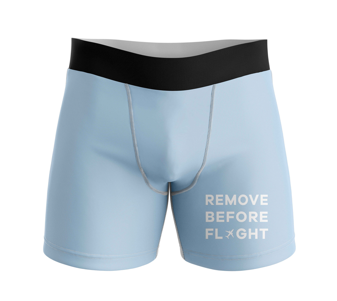 Remove Before Flight Designed Men Boxers