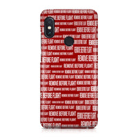 Thumbnail for Remove Before Flight 3 Designed Xiaomi Cases