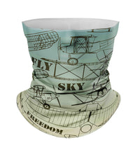 Thumbnail for Retro Airplanes & Text Designed Full Face & Ski Masks