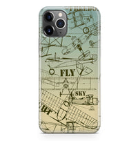 Thumbnail for Retro Airplanes & Text Designed iPhone Cases