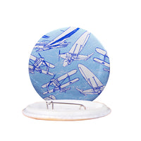 Thumbnail for Retro & Vintage Airplanes Designed Pins