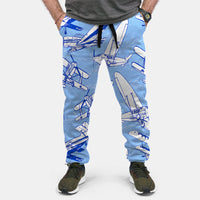 Thumbnail for Retro & Vintage Airplanes Designed Sweat Pants & Trousers