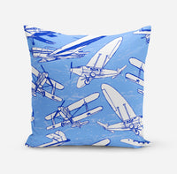 Thumbnail for Retro & Vintage Airplanes Pillows