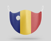 Thumbnail for Romania Flag Designed Face Masks