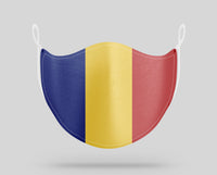 Thumbnail for Romania Flag Designed Face Masks