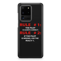 Thumbnail for Rule 1 - Pilot is Always Correct Samsung A Cases