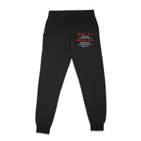 Thumbnail for Rule 1 - Pilot is Always Correct Designed Sweatpants