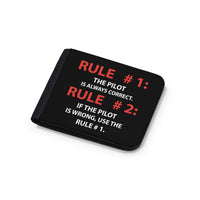 Thumbnail for Rule 1 - Pilot is Always Correct Designed Wallets