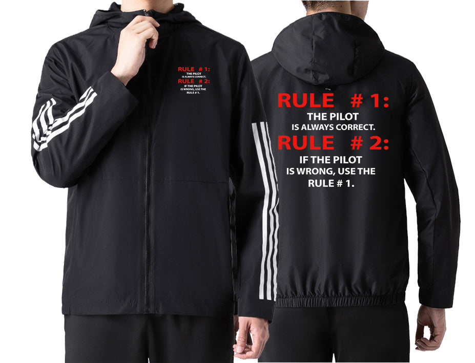 Rule 1 - Pilot is Always Correct Designed Sport Style Jackets