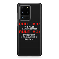 Thumbnail for Rule 1 - Pilot is Always Correct Samsung S & Note Cases