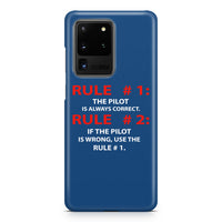 Thumbnail for Rule 1 - Pilot is Always Correct Samsung S & Note Cases