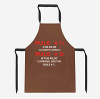 Thumbnail for Rule 1 - Pilot is Always Correct Designed Kitchen Aprons