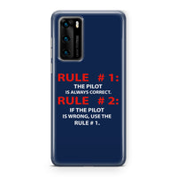 Thumbnail for Rule 1 - Pilot is Always Correct Designed Huawei Cases