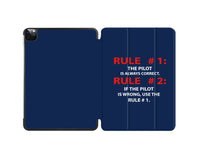 Thumbnail for Rule 1 - Pilot is Always Correct Designed iPad Cases