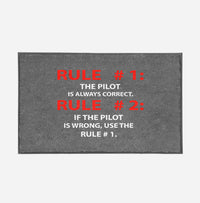 Thumbnail for Rule 1 - Pilot is Always Correct Designed Door Mats