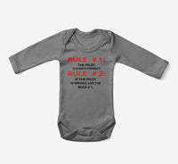 Thumbnail for Rule 1 - Pilot is Always Correct Designed Baby Bodysuits