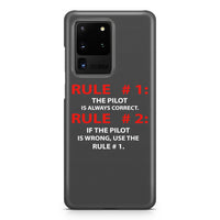 Thumbnail for Rule 1 - Pilot is Always Correct Samsung S & Note Cases