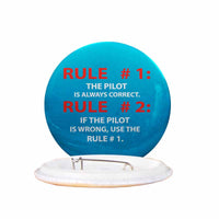 Thumbnail for Rule 1 - Pilot is Always Correct Designed Pins