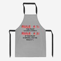 Thumbnail for Rule 1 - Pilot is Always Correct Designed Kitchen Aprons