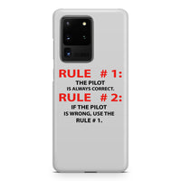 Thumbnail for Rule 1 - Pilot is Always Correct Samsung S & Note Cases