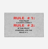Thumbnail for Rule 1 - Pilot is Always Correct Designed Door Mats
