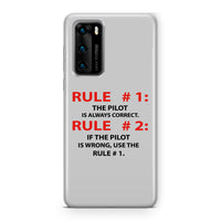 Thumbnail for Rule 1 - Pilot is Always Correct Designed Huawei Cases