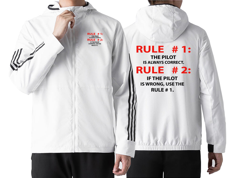 Rule 1 - Pilot is Always Correct Designed Sport Style Jackets
