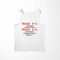 Thumbnail for Rule 1 - Pilot is Always Correct Designed Tank Tops