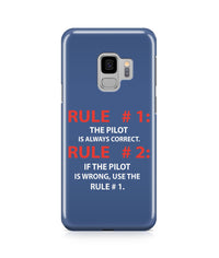 Thumbnail for Rule1: The Pilot is Always Correct Designed Samsung J Cases