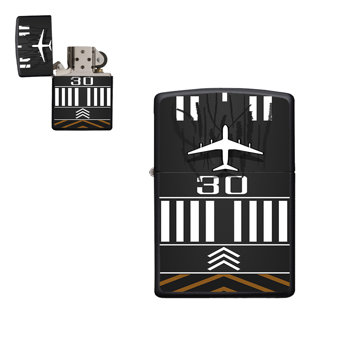Runway 30 Designed Metal Lighters