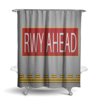 Thumbnail for Runway Ahead Designed Shower Curtains
