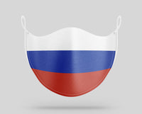 Thumbnail for Russia Flag Designed Face Masks
