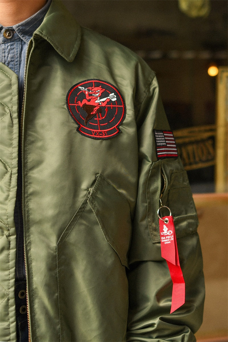 Special Maverick Style Fighter Pilot Themed Jackets