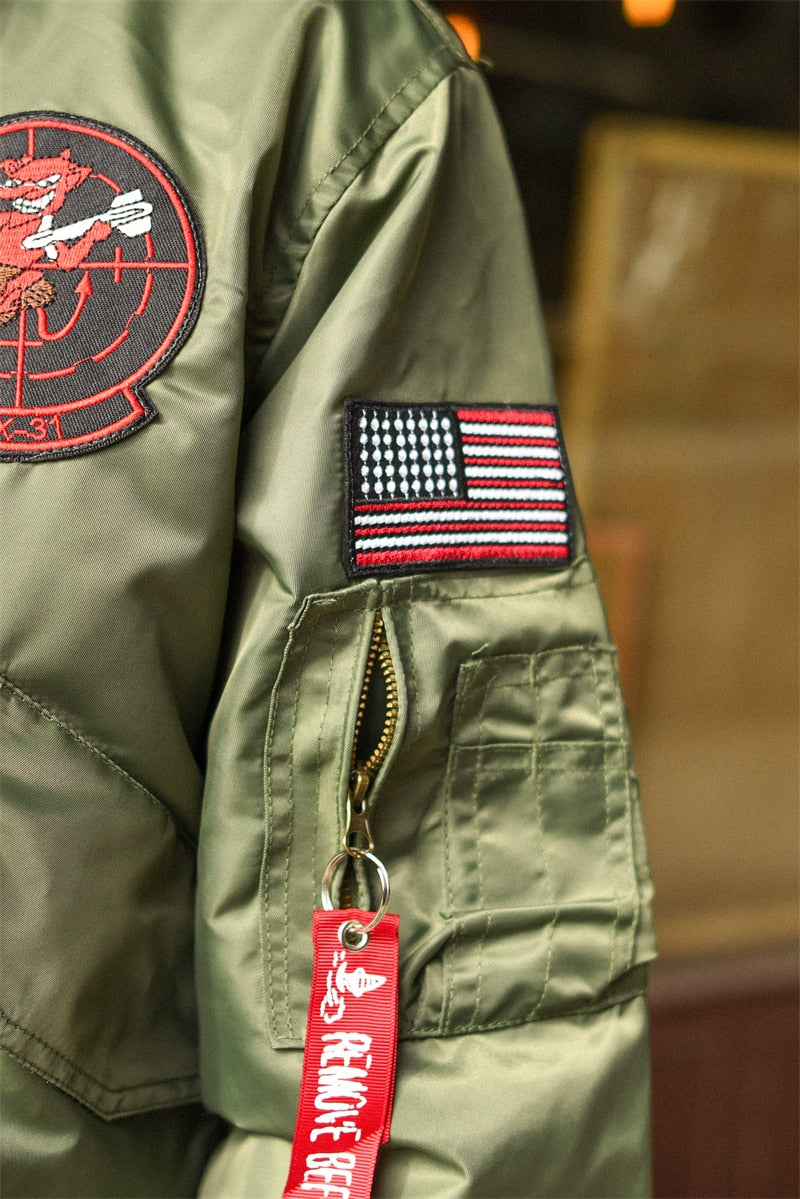 Special Maverick Style Fighter Pilot Themed Jackets