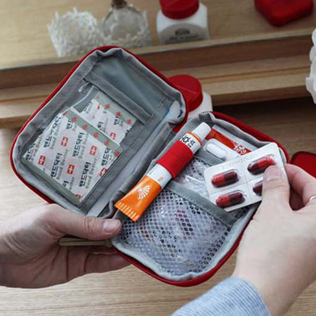 Mini & Ultra Portable Medicine Organizer Travel Case