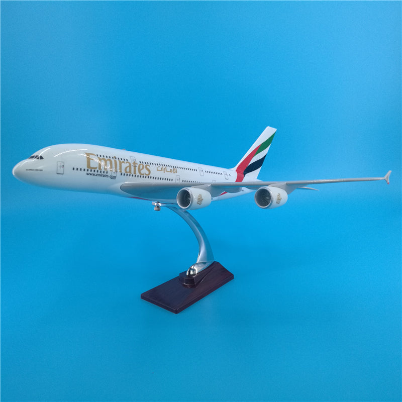 Emirates Airbus A380 Airplane Model (Handmade 45CM)