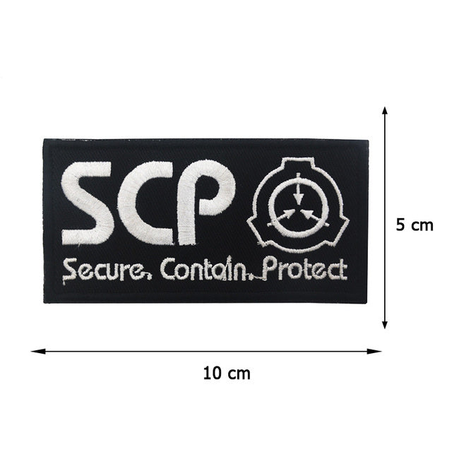 SCP Foundation Embroidery Patch - view 10