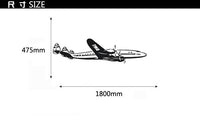 Thumbnail for Old Turboprop Airplane Designed Wall Sticker Pilot Eyes Store 