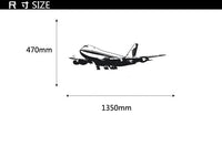 Thumbnail for Boeing 747 on Approach Designed Wall Sticker Pilot Eyes Store 