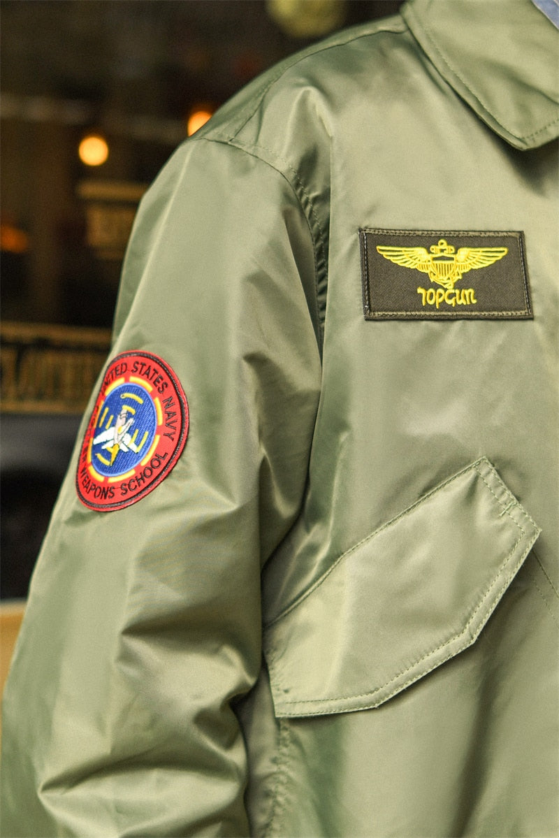 Special Maverick Style Fighter Pilot Themed Jackets