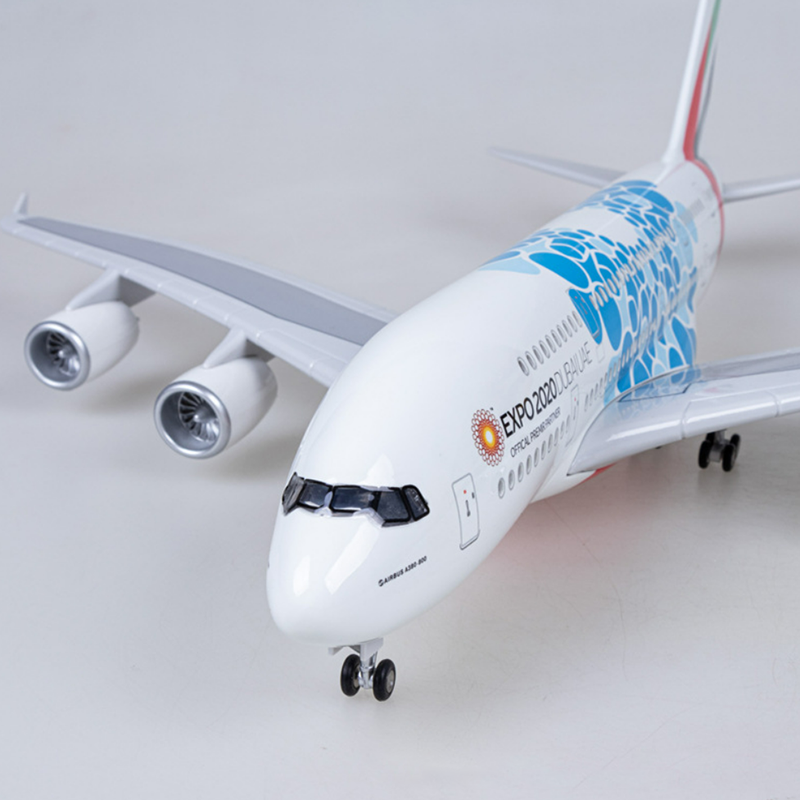 Emirates Expo 2020 Livery Airbus A380 Airplane Model (1/160 Scale Emirates Expo 2020 Livery Airbus A380 Airplane Model (1/160 Scale